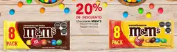 City Club M&m's chocolates oferta