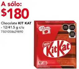 City Club Kit kat chocolate oferta