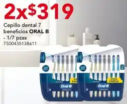 City Club Oral B cepillo dental 7 beneficios oferta