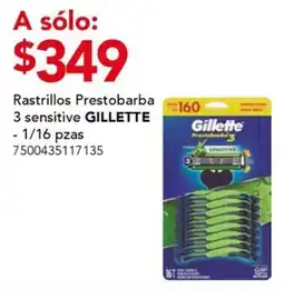 City Club Gillette Prestobarba 3 rastrillos oferta