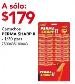 City Club Perma Sharp II cartuchos oferta