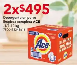 City Club Ace detergente en polvo oferta