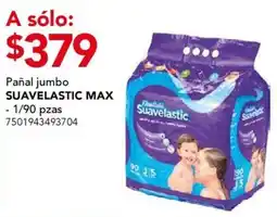 City Club Suavelastic Max pañal jumbo oferta