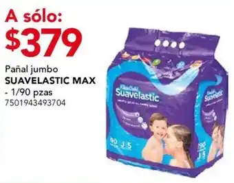 City Club Suavelastic Max pañal jumbo oferta