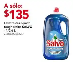 City Club Salvo tough stains lavatrastes liquido oferta