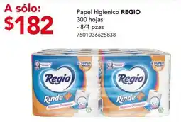 City Club Regio papel higienico oferta