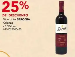 City Club Beronia crianza oferta