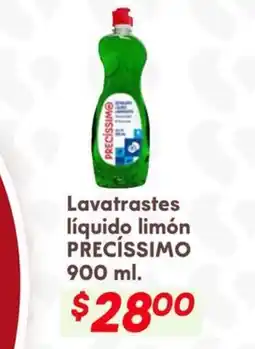 Soriana Híper Precissimo lavatrastes líquido oferta