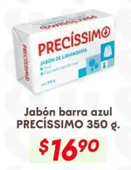 Soriana Híper Precíssimo jabón barra azul oferta