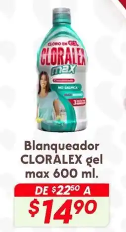 Soriana Híper Cloralex Max gel oferta