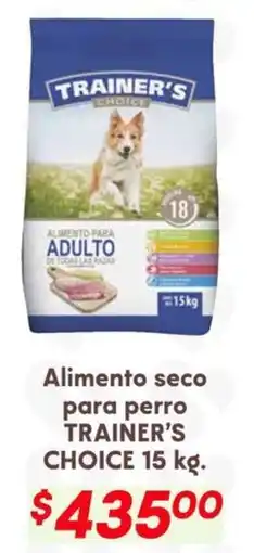 Soriana Híper Trainer's Choice alimento para perro oferta