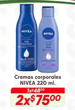 Soriana Híper Nivea cremas corporales oferta