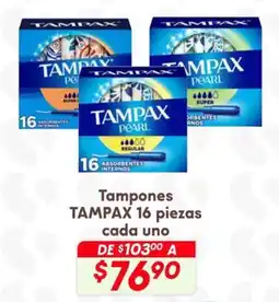 Soriana Híper Tampax tampones oferta