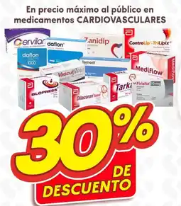 Soriana Híper En precio máximo al público en medicamentos cardiovasculares oferta