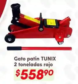 Soriana Híper Tunix gato patín 2 toneladas rojo oferta