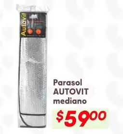 Soriana Híper Autovit parasol mediano oferta