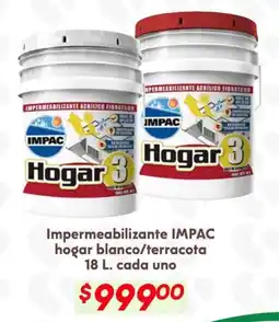 Soriana Híper Impac impermeabilizante oferta