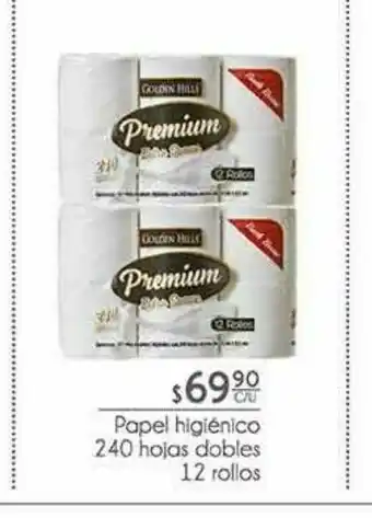 Fresko Papel higiénico golden hills oferta