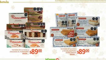 La Comer Turrón oferta