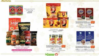 La Comer Chocolate oferta
