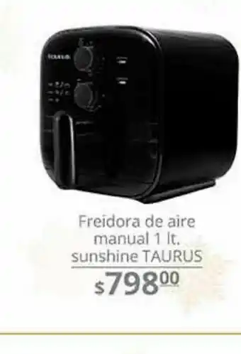 La Comer Freidora eléctrica taurus oferta