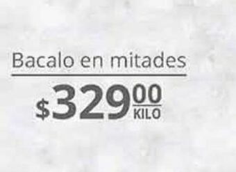 La Comer Bacalao oferta