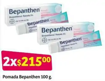 Soriana Híper Pomada Bepanthen 2x100g oferta