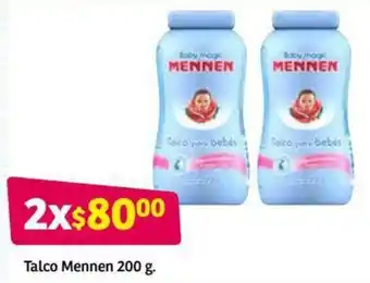 Talco Mennen 2x200g