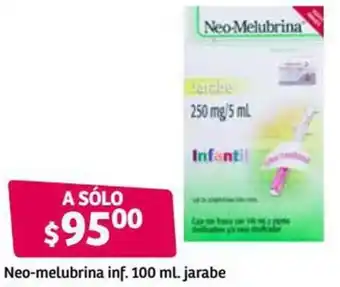 Soriana Híper Neo-Melubrina inf. 100ml Jarabe oferta