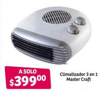 Soriana Híper Climatizador 3 en 1 Master Craft oferta