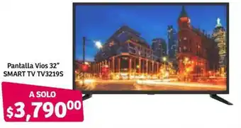 Pantalla Vios 32" Smart TV TV3219S