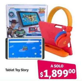 Soriana Híper Tablet Toy Story oferta