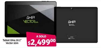 Tablet Ghia 10.1" Vector Slim