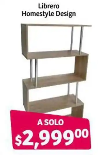 Soriana Híper Librero Homestyle Design oferta