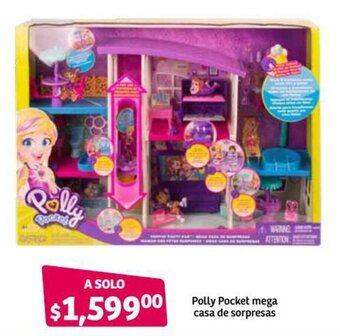 Soriana Híper Polly Pocket Mega Casa de Sorpresas oferta