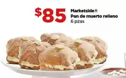 Bodega Aurrerá Marketside pan de muerto relleno oferta