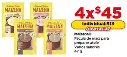 Bodega Aurrerá Malzena fécula de maíz para preparar atole varios sabores oferta