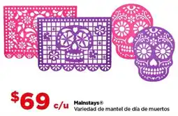 Bodega Aurrerá Mainstays variedad de mantel de día de muertos oferta