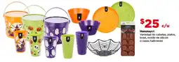 Bodega Aurrerá Mainstays variedad de cubetas, platos, bowl, molde de silicon o vasos halloween oferta