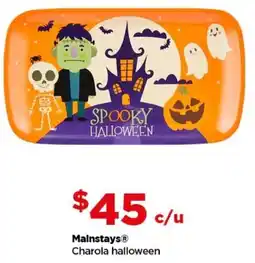 Bodega Aurrerá Mainstays charola halloween oferta