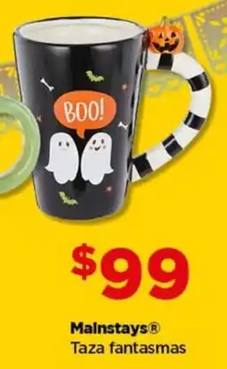 Bodega Aurrerá Mainstays taza fantasmas oferta
