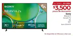 Costco Sony bravia ii smart tv 65" oferta