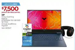 Costco Hp victus gaming laptop 16" oferta
