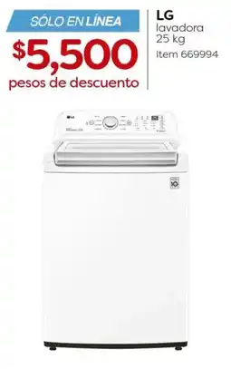Costco Lg lavadora oferta