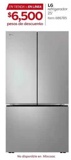 Costco Lg refrigerador oferta