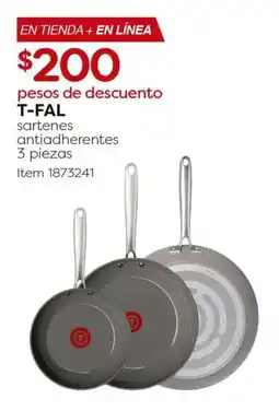 Costco T-fal sartenes antiadherentes oferta