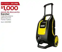 Costco Karcher hidrolavadora eléctrica K3 force turbo oferta