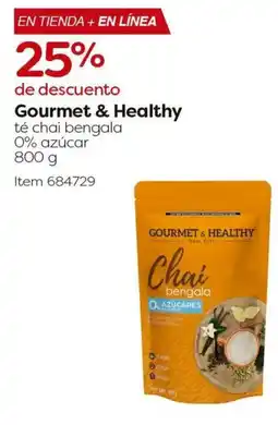 Costco Gourmet & healthy té chai bengala 0% azúcar oferta