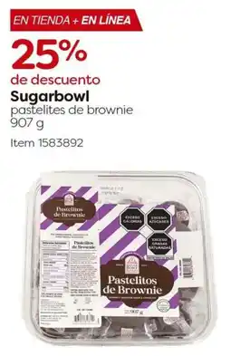Costco Sugarbowl pastelites de brownie oferta