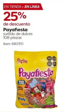 Costco Payafiesta surtido de dulces oferta